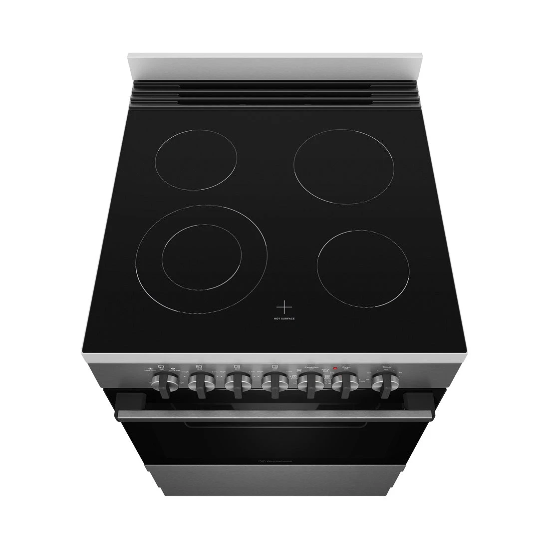 Westinghouse 60cm Freestanding Electric Oven and Ceramic Cooktop with AirFry Dark Stainless Steel Westinghouse 60cm Freestanding Electric Oven And Ceramic Cooktop With AirFry Dark Stainless Steel -Cook & Bathe WFE646DSCB 2
