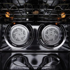 Westinghouse 90cm Dual Fuel Freestanding Oven With AirFry Dark Stainless Steel -Cook & Bathe WFE9516DD 3