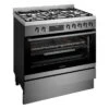 Westinghouse 90cm Dual Fuel Freestanding Oven With AirFry Dark Stainless Steel