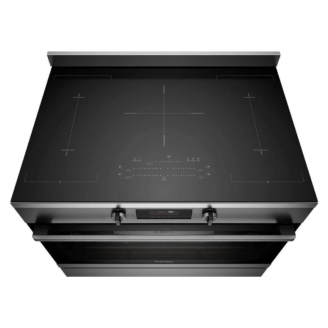 Westinghouse 90cm Electric Freestanding Oven with AirFry Dark Stainless Steel Westinghouse 90cm Electric Freestanding Oven With AirFry Dark Stainless Steel -Cook & Bathe WFE9756DD
