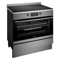 Westinghouse 90cm Electric Pyrolytic Freestanding Oven With AirFry Dark Stainless Steel