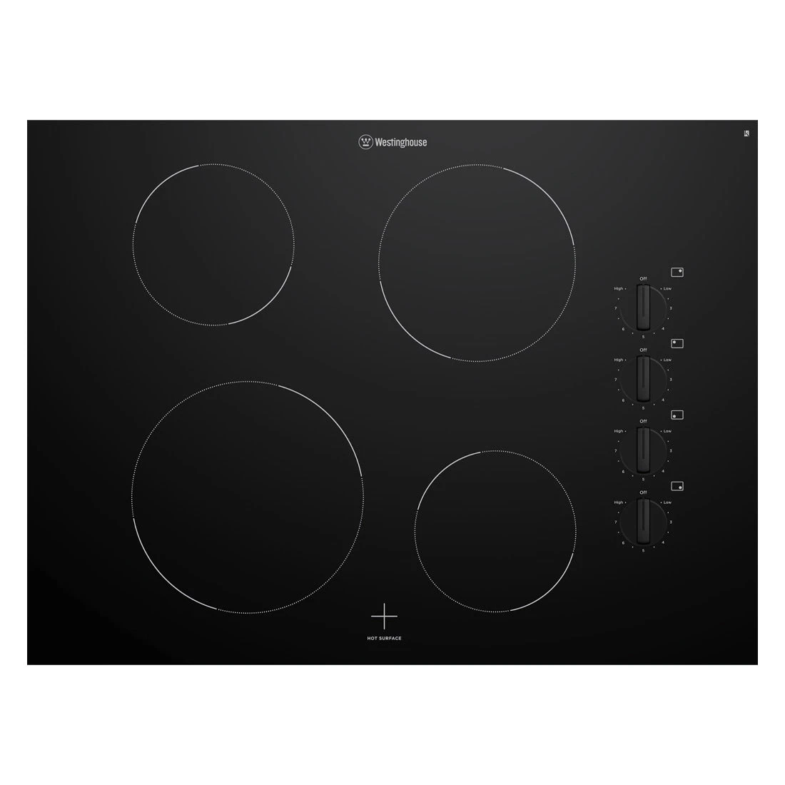 Westinghouse 70cm 4 Zone Ceramic Cooktop Westinghouse 70cm 4 Zone Ceramic Cooktop -Cook & Bathe WHC742BC 2