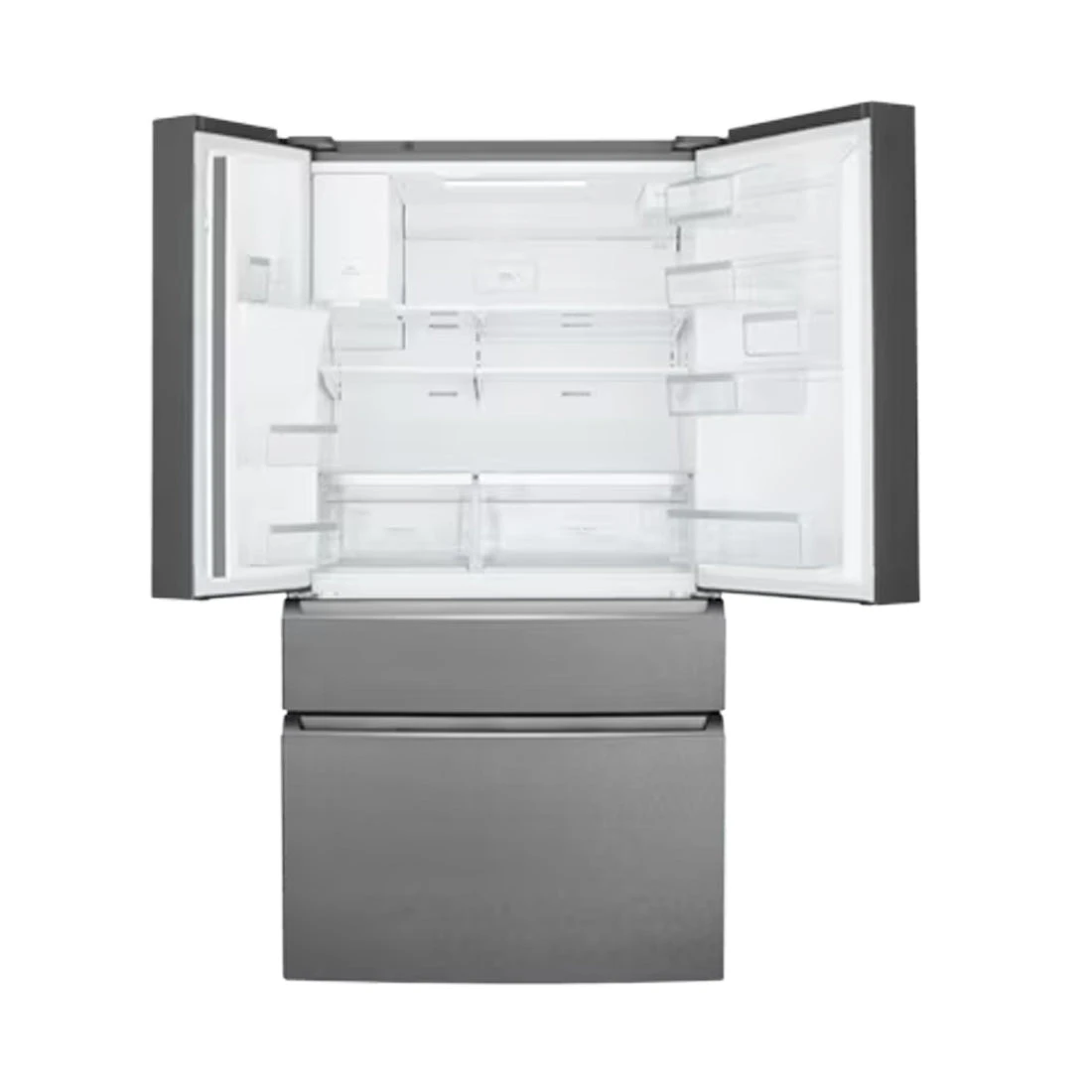 Westinghouse 609L French Door Fridge Dark Stainless Steel Westinghouse 609L French Door Fridge Dark Stainless Steel -Cook & Bathe WHE6170BB 1