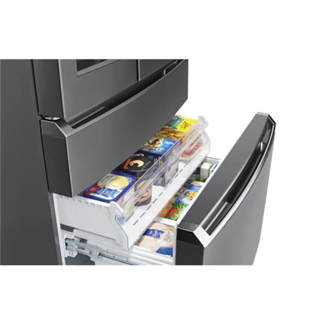 Westinghouse 609L French Door Fridge Dark Stainless Steel Westinghouse 609L French Door Fridge Dark Stainless Steel -Cook & Bathe WHE6170BB 2