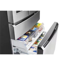 Westinghouse 619L French Door Fridge Stainless Steel 2 Westinghouse 619L French Door Fridge Stainless Steel -Cook & Bathe WHE6270SB 2