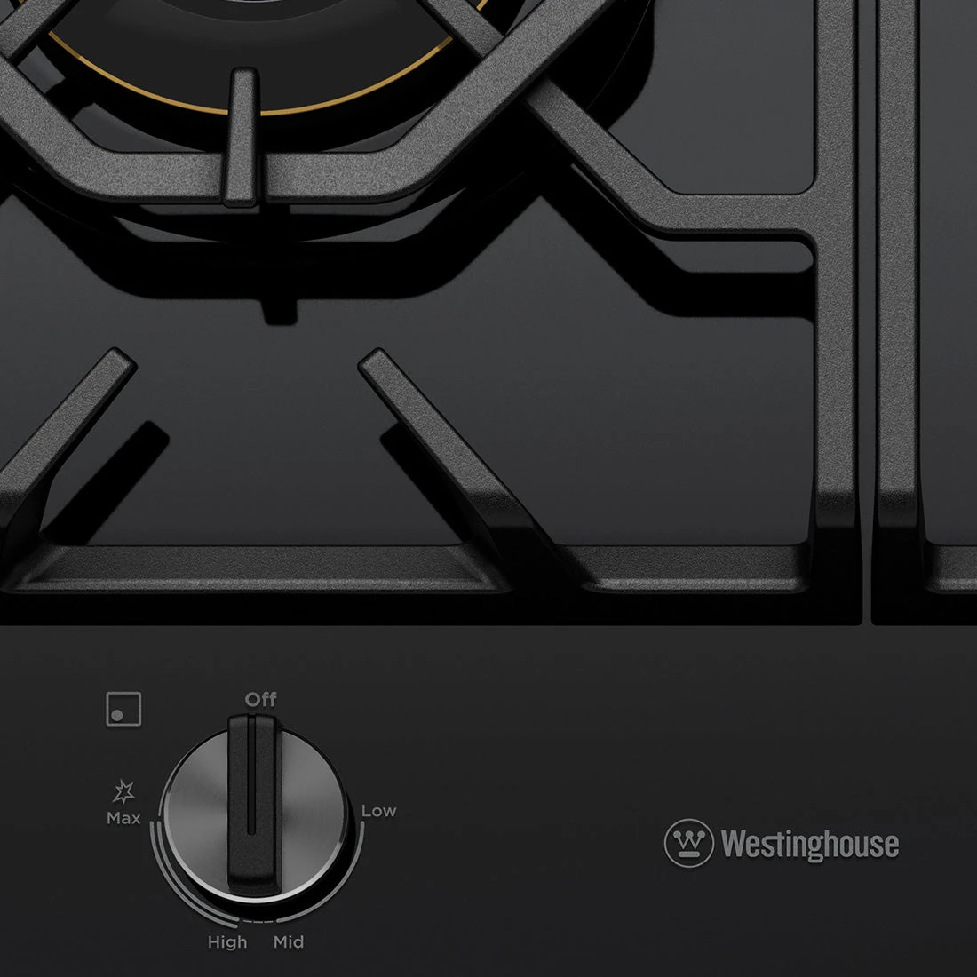 Westinghouse 60cm 3 Burner Black Ceramic Glass Gas Cooktop Westinghouse 60cm 3 Burner Black Ceramic Glass Gas Cooktop -Cook & Bathe WHG639BD 1