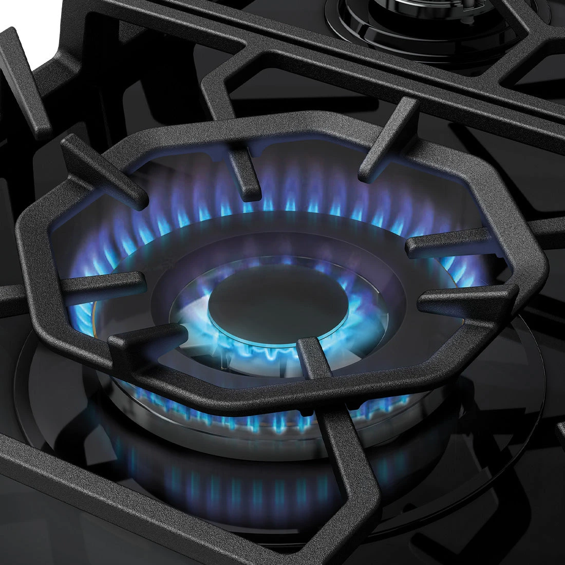 Westinghouse 60cm 3 Burner Black Ceramic Glass Gas Cooktop Westinghouse 60cm 3 Burner Black Ceramic Glass Gas Cooktop -Cook & Bathe WHG639BD 5