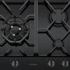 Westinghouse 60cm 3 Burner Black Ceramic Glass Gas Cooktop