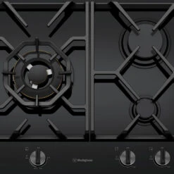 Westinghouse 60cm 3 Burner Black Ceramic Glass Gas Cooktop