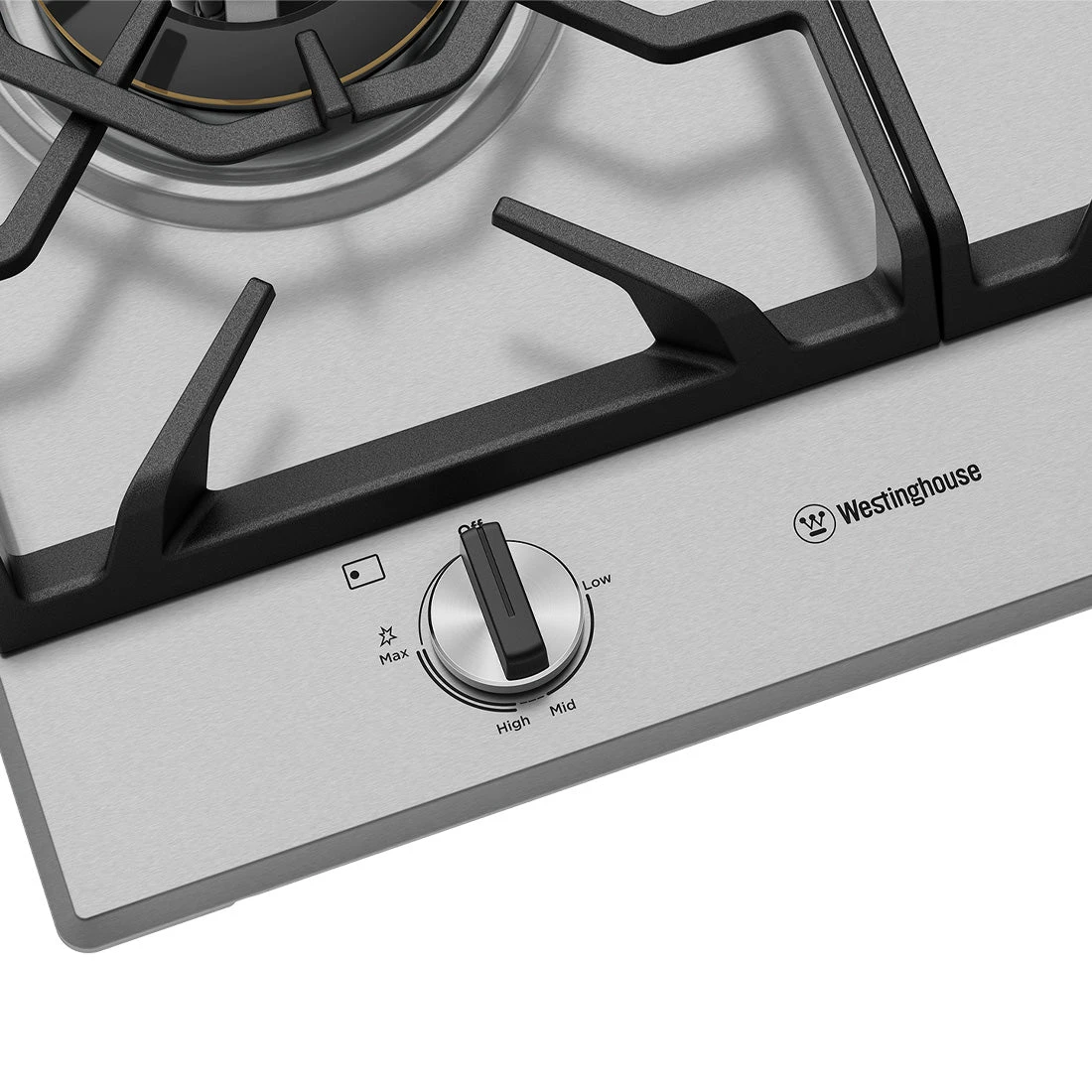 Westinghouse 75cm 5 Burner Stainless Steel Gas Cooktop Westinghouse 75cm 5 Burner Stainless Steel Gas Cooktop -Cook & Bathe WHG758SC 5