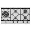 Westinghouse 90cm 5 Burner Stainless Steel Gas Cooktop