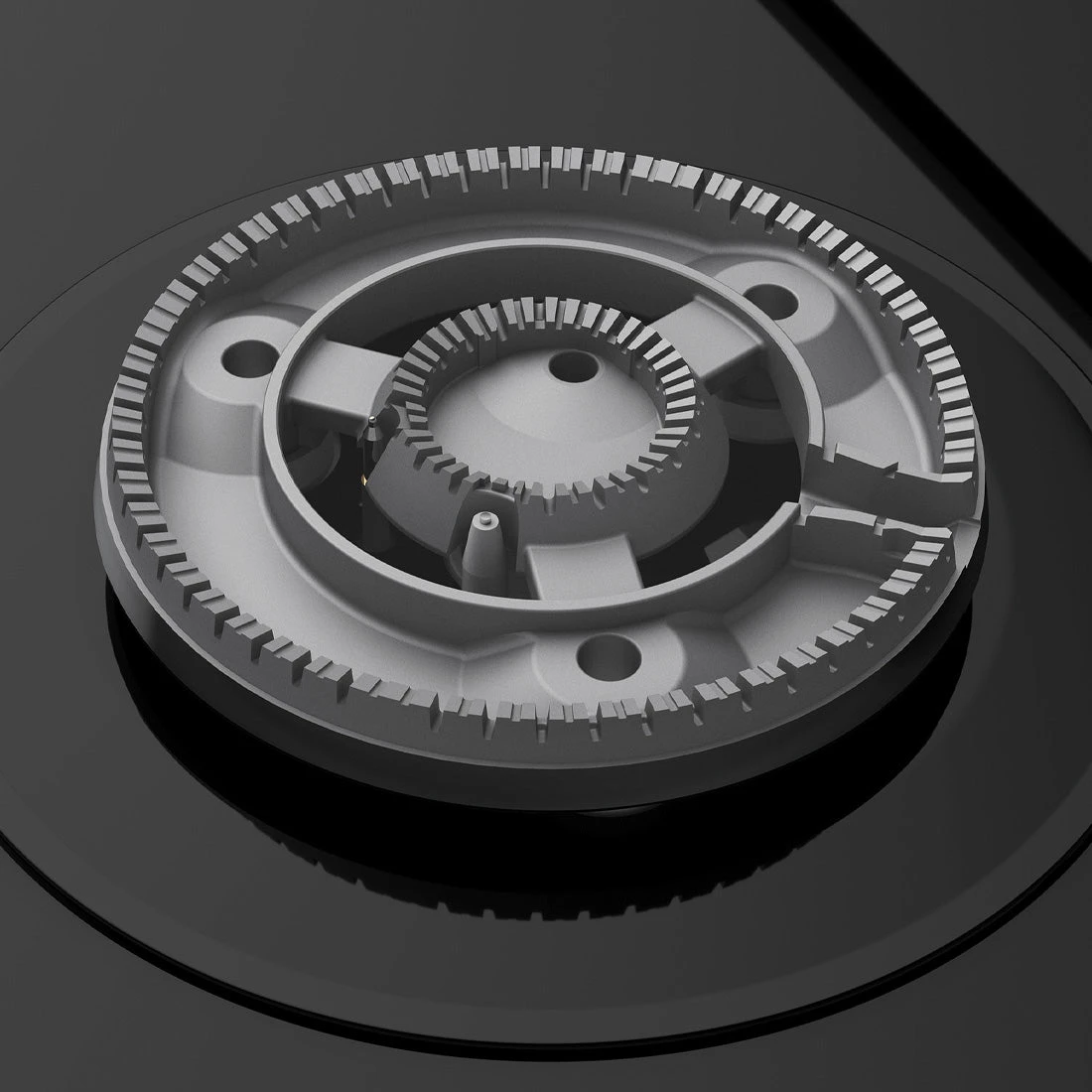 Westinghouse 90cm 5 Burner Black Ceramic Glass Gas Cooktop Westinghouse 90cm 5 Burner Black Ceramic Glass Gas Cooktop -Cook & Bathe WHG959BD 8