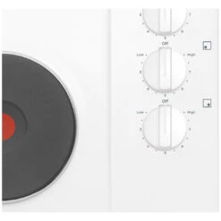 Westinghouse 60cm 4 Zone Electric Solid Cooktop White -Cook & Bathe WHS642WC