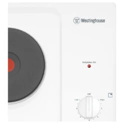 Westinghouse 60cm 4 Zone Electric Solid Cooktop White -Cook & Bathe WHS642WC 1