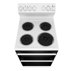 Westinghouse 54cm Freestanding Electric Oven And Coil Cooktop White -Cook & Bathe WLE522WC 2