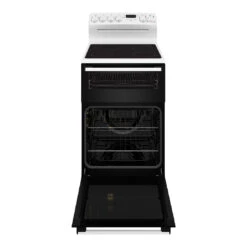 Westinghouse 54cm Freestanding Electric Oven And Ceramic Cooktop White -Cook & Bathe WLE543WCB 1