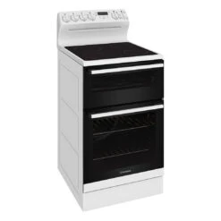 Westinghouse 54cm Freestanding Electric Oven And Ceramic Cooktop White