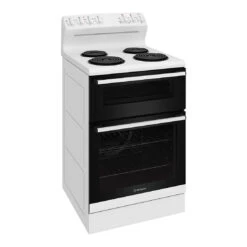 Westinghouse 60cm Freestanding Electric Oven And Coil Cooktop White