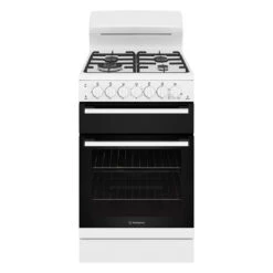 Westinghouse 54cm Freestanding Gas Oven And Gas Cooktop White -Cook & Bathe WLG512WCH 3