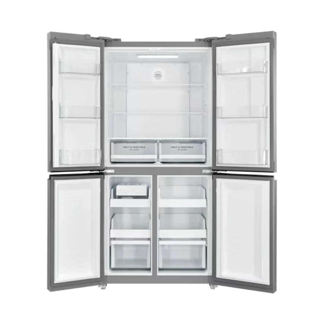 Westinghouse 496L Quad Door Fridge Silver Westinghouse 496L Quad Door Fridge Silver -Cook & Bathe WQE4900AA 2