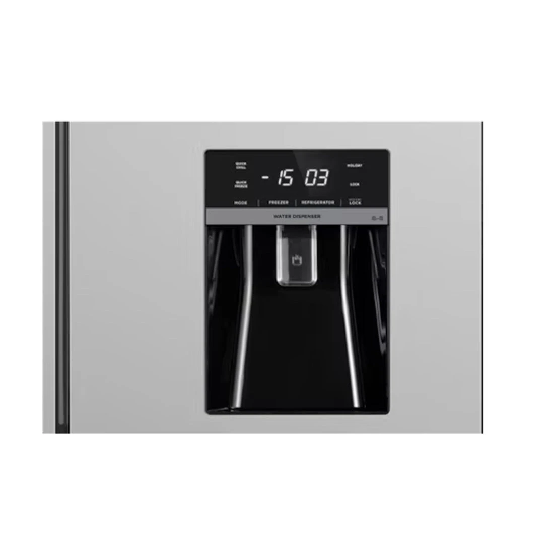 Westinghouse 492L Quad Door Fridge Silver Westinghouse 492L Quad Door Fridge Silver -Cook & Bathe WQE4960AA 1