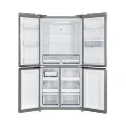 Westinghouse 492L Quad Door Fridge Silver 2 Westinghouse 492L Quad Door Fridge Silver -Cook & Bathe WQE4960AA 2