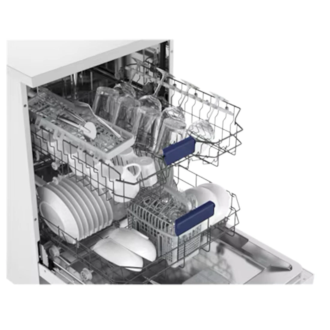 Westinghouse 60cm White 14 Place Freestanding Dishwasher Westinghouse 60cm White 14 Place Freestanding Dishwasher -Cook & Bathe WSF6604WB 2