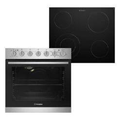 Westinghouse 60cm Multifunction 5 Oven With Ceramic Cooktop