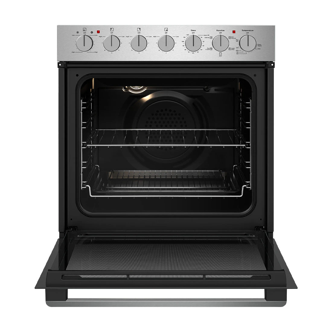 Westinghouse 60cm Multifunction 5 Oven with Ceramic Cooktop Westinghouse 60cm Multifunction 5 Oven With Ceramic Cooktop -Cook & Bathe WVE645SC 3