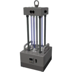 American Ultraviolet MRS14-4-4P UVC Portable - 88W UV Output - Sensor Safety Shut Off - Remote(Pls Mobile Series Uvc Portable Air And Surface Sanitizer 14in Bulbs 4 Lamps)