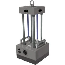 American Ultraviolet MRS14-4-4P UVC Portable - 88W UV Output - Sensor Safety Shut Off - Remote(Pls Mobile Series Uvc Portable Air And Surface Sanitizer 14in Bulbs 4 Lamps) 2 American Ultraviolet MRS14-4-4P UVC Portable - 88W UV Output - Sensor Safety Shut Off - Remote(Pls Mobile Series Uvc Portable Air And Surface Sanitizer 14in Bulbs 4 Lamps) -Cook & Bathe americanuv mrs144p back view