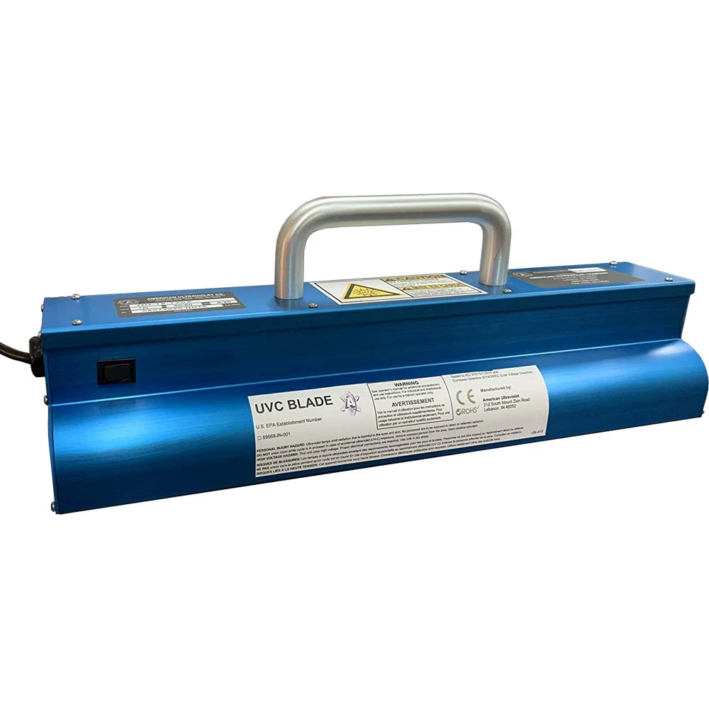 Handheld UVC Germicidal Fixture - 5.7W UV Output - 18" Length - 1 Shatterproof Bulb(Handheld uvc germicidal fixture high powered 18 length 1 lamp) Handheld UVC Germicidal Fixture - 5.7W UV Output - 18" Length - 1 Shatterproof Bulb(Handheld Uvc Germicidal Fixture High Powered 18 Length 1 Lamp) -Cook & Bathe ameruv blade stickers