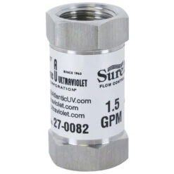 Atlantic UV 27-0082 Flow Control - 1.5 GPM - 3/8" FNPT - 304 SST(Atlantic Uv 27 0082 Flow Control 15 Gpm 38in Fnpt 304sst)