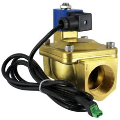 Atlantic UV 27-3365 Solenoid Valve - 1 1/2" - Brass / Lead Free - 12V DC(Atlantic Uv 27 3365 Solenoid Valve 112in Brass Lead Free 12vdc)
