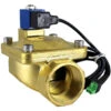 Atlantic UV 27-3367 Solenoid Valve - 2" - Brass / Lead Free - 12V DC(Atlantic Uv 27 3367 Solenoid Valve 2in Brass Lead Free 12vdc)