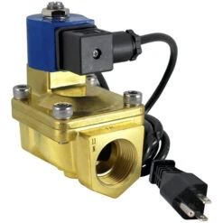 Atlantic UV 27-3371 Solenoid Valve - 1" - Brass / Lead Free - 120V(Atlantic Uv 27 3371 Solenoid Valve 1in Brass Lead Free 120v)