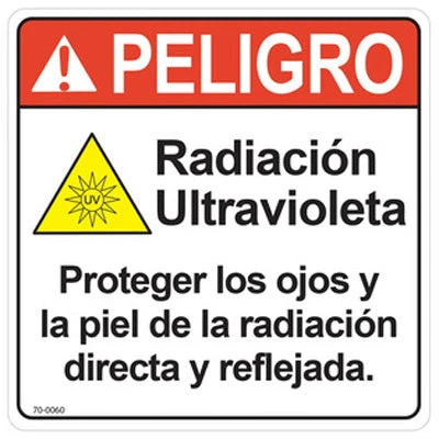 Atlantic UV 70-0060 - Danger Label For UV Systems (Spanish) 5 x 5"(Atlantic uv 70 0060 danger label for uv systems spanish 55) Atlantic UV 70-0060 - Danger Label For UV Systems (Spanish) 5 X 5"(Atlantic Uv 70 0060 Danger Label For Uv Systems Spanish 55) -Cook & Bathe atluv 70 0060