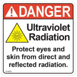 Atlantic UV 70-0078 - Danger Label For UV Systems 5 X 5"(Atlantic Uv 70 0078 Danger Label For Uv Systems 55)