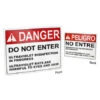 Atlantic UV 98-1827 - UV Danger Sign - 8.5" X 11"(Atlantic Uv 98 1827 Uv Danger Sign 85x11)
