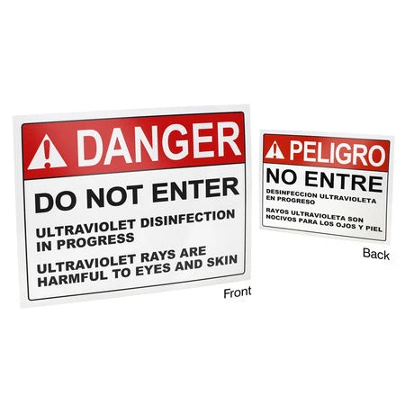 Atlantic UV 98-1827 - UV Danger Sign - 8.5" x 11"(Atlantic uv 98 1827 uv danger sign 85x11) Atlantic UV 98-1827 - UV Danger Sign - 8.5" X 11"(Atlantic Uv 98 1827 Uv Danger Sign 85x11) -Cook & Bathe atluv 98 1827
