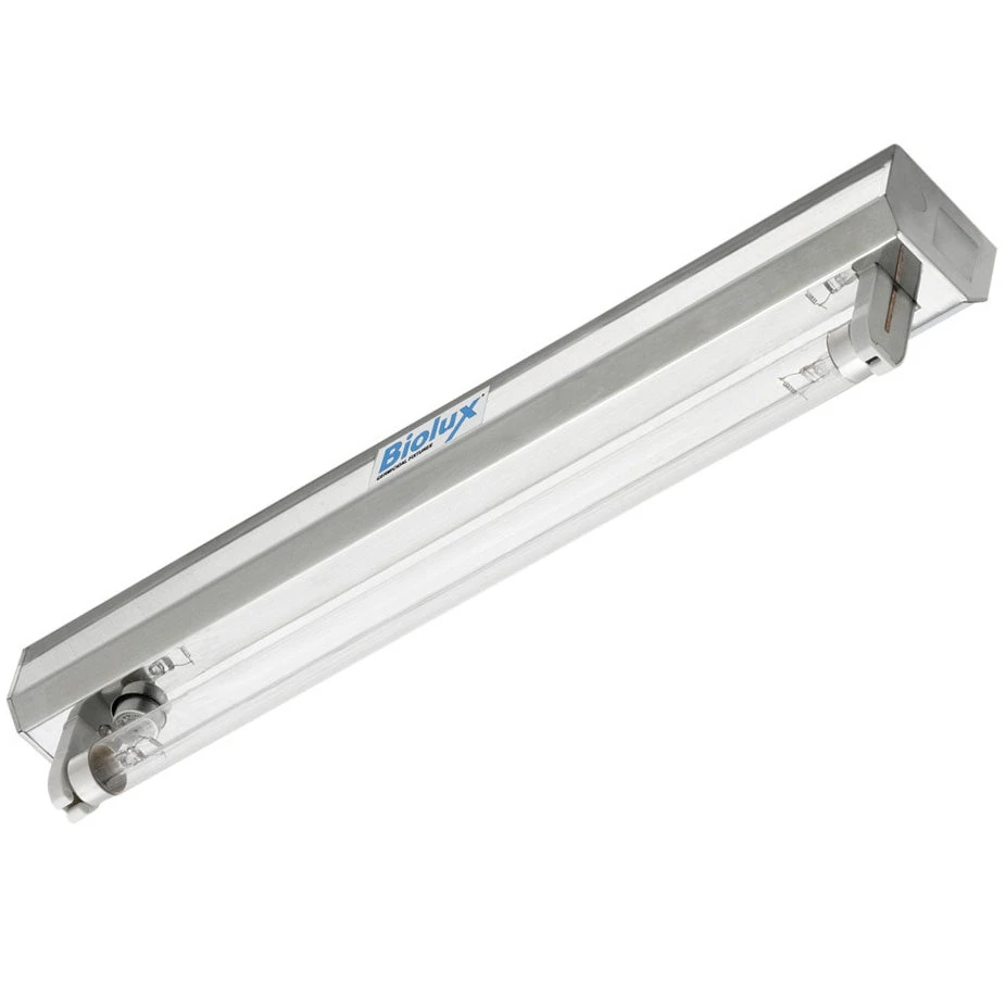 Biolux UVC Air and Surface Irradiating Strip Fixture - 5W UV Output - 19.5" Length(Biolux uv air and surface irradiating strip fixtures 25 watt fixture) Biolux UVC Air And Surface Irradiating Strip Fixture - 5W UV Output - 19.5" Length(Biolux Uv Air And Surface Irradiating Strip Fixtures 25 Watt Fixture) -Cook & Bathe atluv biolux 25w