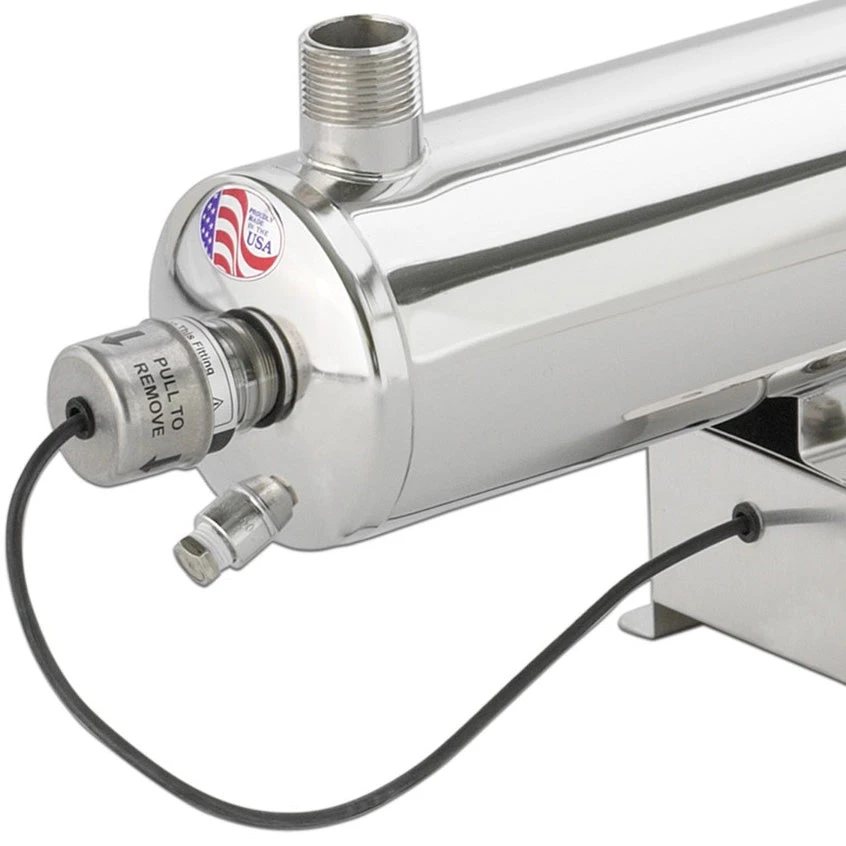 Mighty Pure MP22A UVC Water Purifier - 6 GPM - 3/4" NPT Inlet/Outlet(Mighty pure uv water purifiers 6 gpm lamp quartz sleeve included) Mighty Pure MP22A UVC Water Purifier - 6 GPM - 3/4" NPT Inlet/Outlet(Mighty Pure Uv Water Purifiers 6 Gpm Lamp Quartz Sleeve Included) -Cook & Bathe atluv mightypure side1 29596548 7336 44fd b523 30b2223102d6