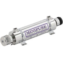 MiniPure MIN-1 UVC Water Purifier - 1 GPM - 1/4" NPT Inlet/Outlet(Minipure Uv Water Purifiers 1 Gpm Lamp Quartz Sleeve Included)