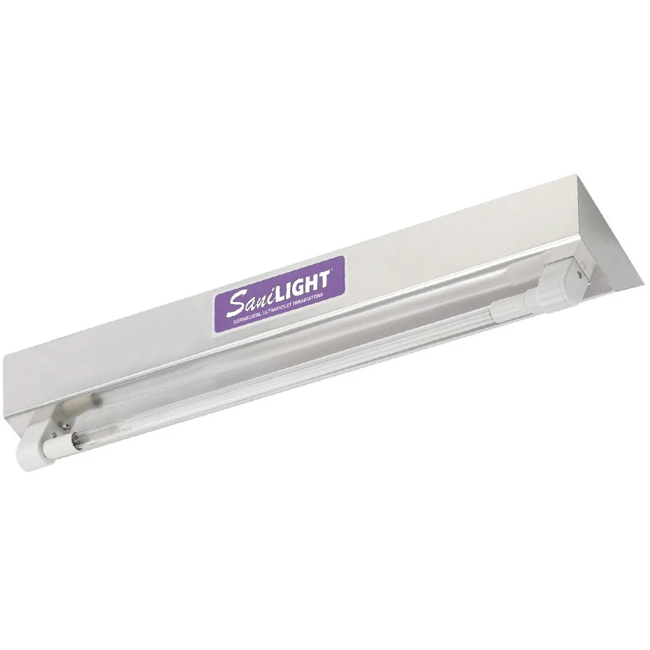 SaniLIGHT UVC Air & Surface Irradiating Fixture - 11.5W UV Output - 19.25" Length - 1 High Output Bulb(Sanilight uv air and surface irradiating fixtures high output 19 25 length) SaniLIGHT UVC Air & Surface Irradiating Fixture - 11.5W UV Output - 19.25" Length - 1 High Output Bulb(Sanilight Uv Air And Surface Irradiating Fixtures High Output 19 25 Length) -Cook & Bathe atluv sanilight 1lamp highoutput