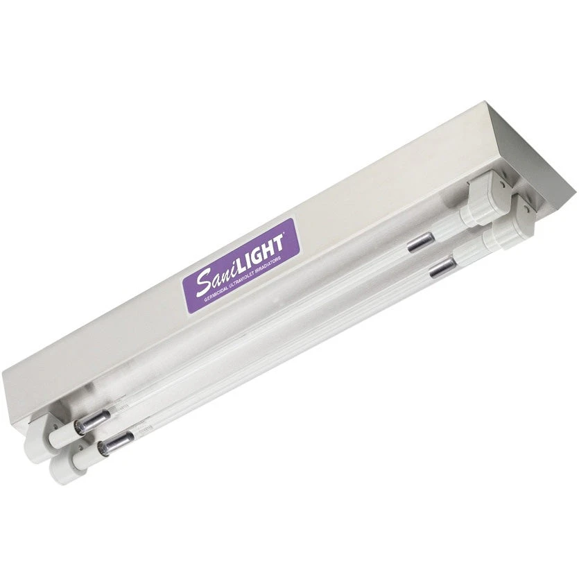 SaniLIGHT UVC Air & Surface Irradiating Fixture - 10W UV Output - 25.25" Length - 2 Bulbs - Cold Cathode(Sanilight uv air and surface irradiating fixtures two lamp cold cathode 25 25 length) SaniLIGHT UVC Air & Surface Irradiating Fixture - 10W UV Output - 25.25" Length - 2 Bulbs - Cold Cathode(Sanilight Uv Air And Surface Irradiating Fixtures Two Lamp Cold Cathode 25 25 Length) -Cook & Bathe atluv sanilight 2lamp coldcathode 93b5cda7 5dd7 42b6 910b dccb265fac4e