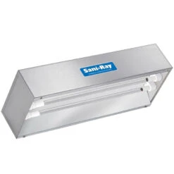 SaniRay UVC Recessed Air Surface Irradiating Fixtures - Two Lamp High Output - 18" Length(Saniray Uv Recessed Air Surface Irradiating Fixtures Two Lamp High Output 18 Length)