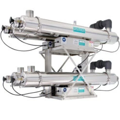 Sanitron S10,000C UVC Water Purifier - 166 GPM - 2" NPT Inlet/Outlet - Multi-Chamber(Sanitron Uv Water Purifiers 166 Gpm Multi Chamber Models Lamps Quartz Sleeves Included)