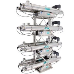 Sanitron S20,000C UVC Water Purifier - 333 GPM - 2" NPT Inlet/Outlet - Multi-Chamber(Sanitron Uv Water Purifiers 333 Gpm Multi Chamber Models Lamps Quartz Sleeves Included)