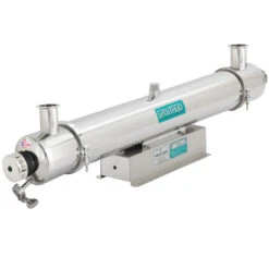 Sanitron S2400C UVC Water Purifier - 40 GPM - 2" Tri-Clamp Inlet/Outlet - Single Chamber - 2" Sanitary Fitting - No Wiper(Sanitron Uv Water Purifiers 40 Gpm Single Chamber Models Lamp Quartz Sleeve Included W 2 Sanitary Fitting No Wiper)