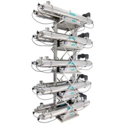 Sanitron S25,000C UVC Water Purifier - 416 GPM - 2" NPT Inlet/Outlet - Multi-Chamber(Sanitron Uv Water Purifiers 416 Gpm Multi Chamber Models Lamps Quartz Sleeves Included)